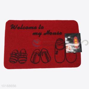 New Design Red Color Door Mat Floor Mat