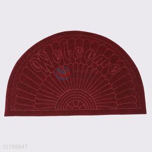 Hot Sale Semicircle Shaped Floor Mat