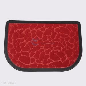 Simple Style Carpet Red Color Carpet Floor Mat