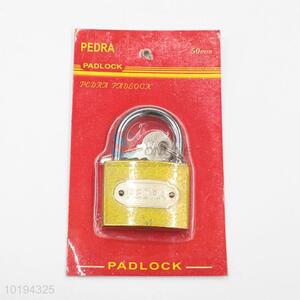 Gold Color 50mm Padlock Wholesale