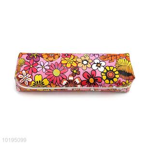 Best Quality Flower Pattern Pencil Pouch Pen Bag