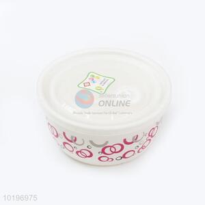 Kitchen Utensils Round Plastic Lunch Box