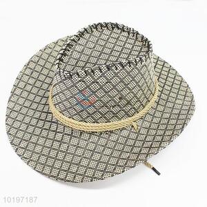 Wholesale custom paper straw western cowboy hat