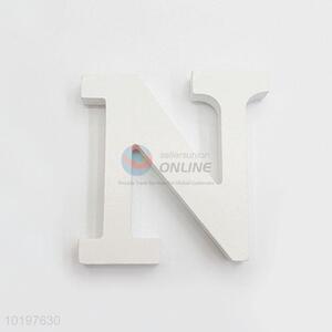 New Arrival Wooden Ornaments in Letter N Shape