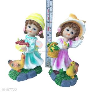 Wholesale Kid Shaped Resin Toys for Decor