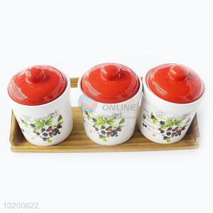 Professional Ceramic Printing Condiment Bottle