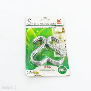 Hot Sale 8 Pieces/Set, Iron S Hook for Garment Hanger