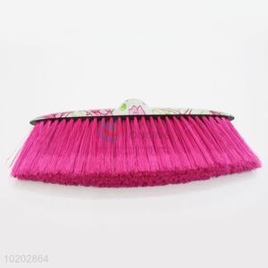 Wholesale Custom Flower Printed Rose Red Color Bristle Broom Head