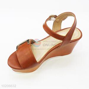 Fancy  cheap high sales women wedge sandal