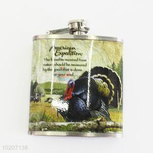 New Model Stainless Steel Square Bottom Hip Flask
