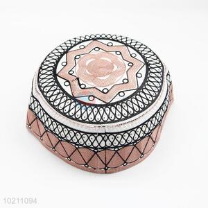 Muslim polyester prayer cap for men