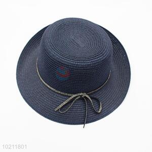 Straw sun panama hat for summer headwear