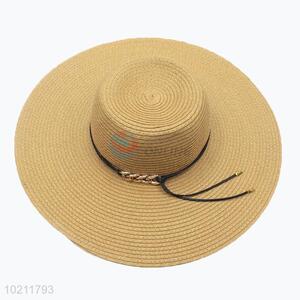 Personality Straw Hat Panama Fashion Wide Brim Hat