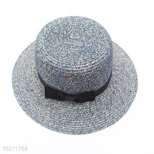 Hot sale cool straw hats with bowknot