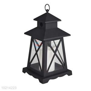 Vintage LED Candle Lantern/Storm Lantern with Timer