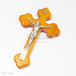 Good quality wall wood crucifix cross