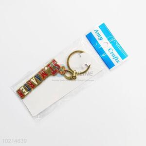 Hot-selling new style letter key chain