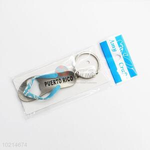 Top quality low price flip-flop shape key chain with opener