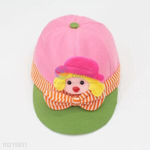 New Arrival Cartoon Decoration Striped Bowknot Hat