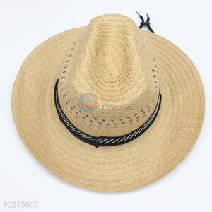 Simple Style Fashion Uv Protect Big Bow Summer Beach Hat Holiday