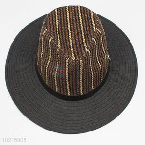 New Advertising Cute New Black Straw Letter Summer Hats