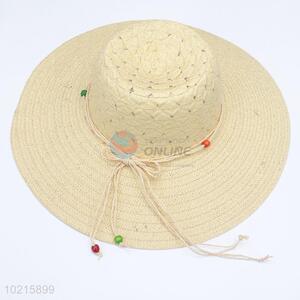 High Qulity Solid Color Women's Garishness Beach Cap Sun Hat