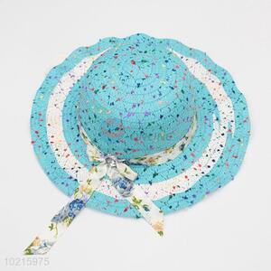 Fashion Blue Color Cute Sun Hat Beach Hat Summer Sun Hat