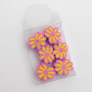 Promotional Gift Flower Rubber Eraser