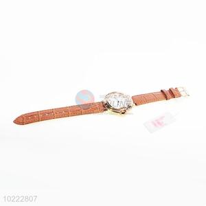 Factory Wholesale Brown Wrist Watches for Sale/Gift