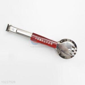 High quality stainless steel round food tong