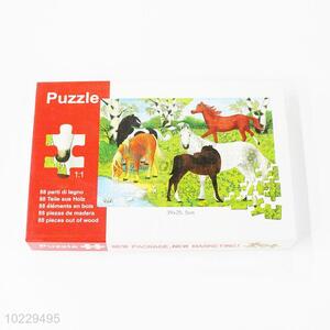 New arrival custom hand grasp wooden jigsaw puzzle toys