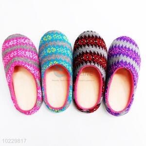 Classic popular design indoor winter slippers