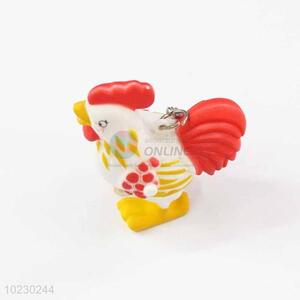 Cute Chicken Key Chain with LED Light