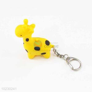 Giraffe Key Chain with LED Light