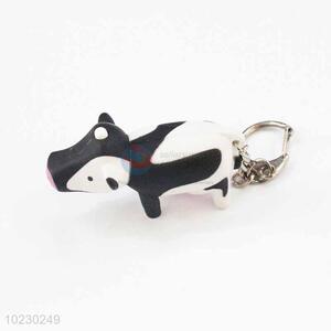 Lovely Pig Key Chain with LED Light