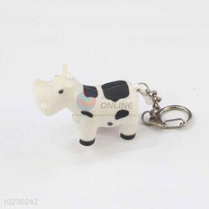 Cow Key Chain with LED Light