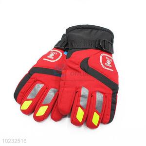 Fashion style best red&black children glove