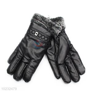 Popular style cheap black men glove