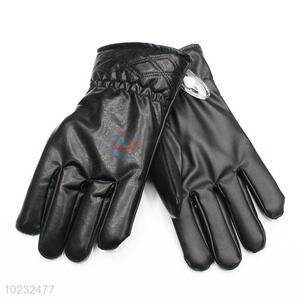 Top quality cheap high sales black men glove