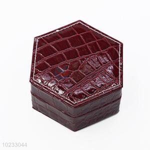 Factory Wholesale Wine Red Jewelry Box Storage Box