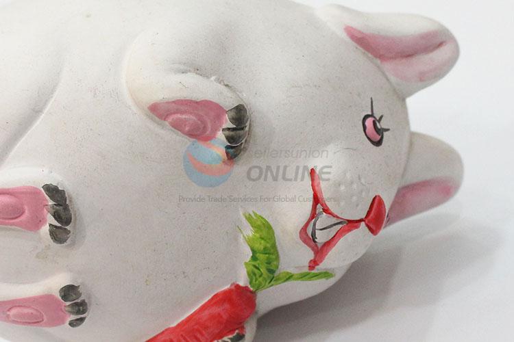 Lovely high sales rabbit shape money box