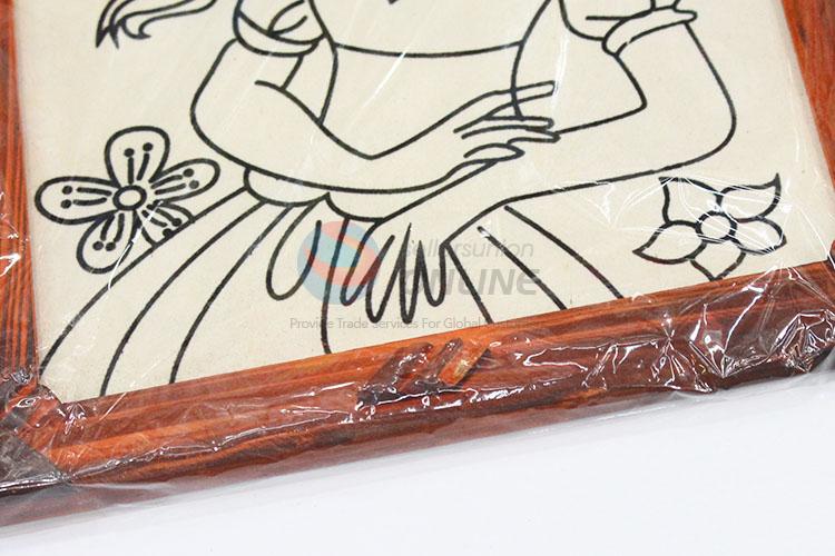 Best cheap high quality wooden-frame mud painting