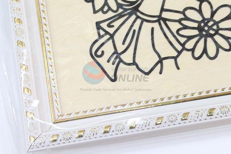 Low price new style mud painting