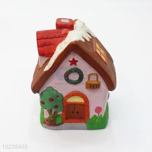 Promotional fashionable cartoon house shape money box