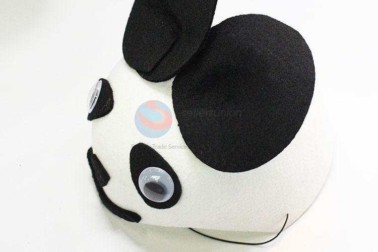 Wholesale kids  non-woven  hats/panda cosplay caps