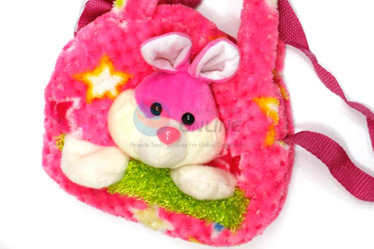 Top Quality Fashion Colorful Plush Toy Hand Bag