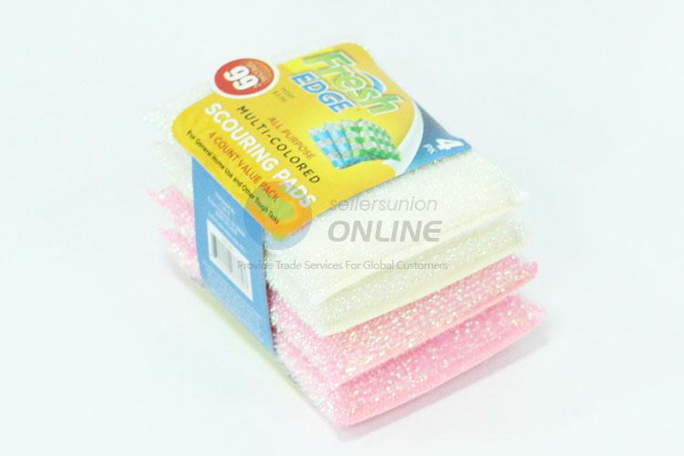 Sponge scouring pad