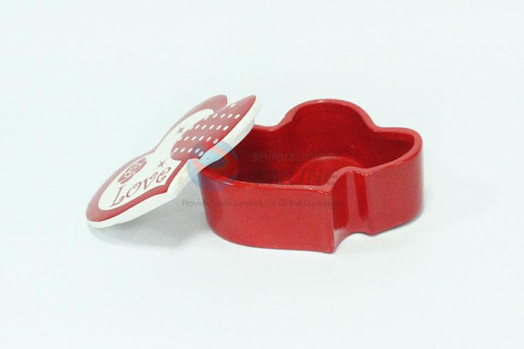 Ceramic jewelry box