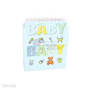 Exquisite Blue Gift Bag/Paper Packing Bag for Baby