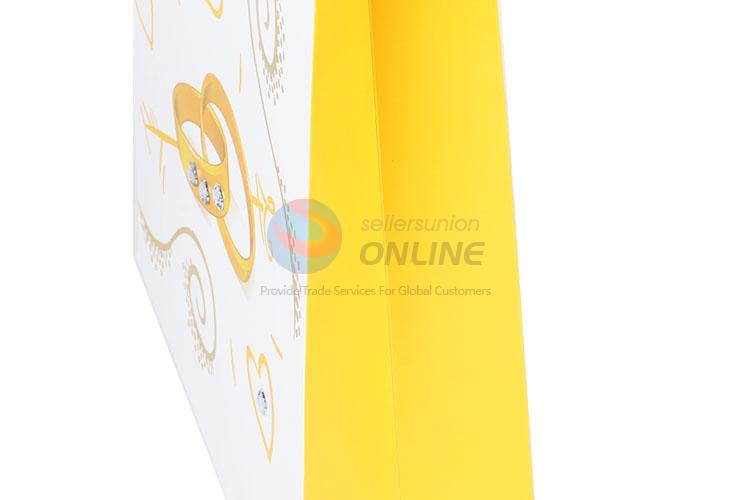 Factory Supply Gilding Gift Bag/Paper Packing Bag for Wedding